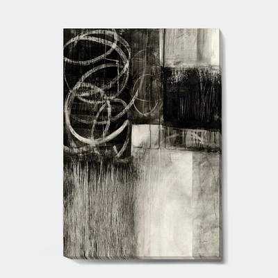 Designart - A Geometric Day I - Mid-Century Modern Gallery-wrapped Canvas