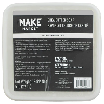 Shea Butter Soap Base, 5lb. by Make Market®