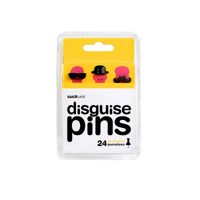 Suck UK Disguise Push Pins Set