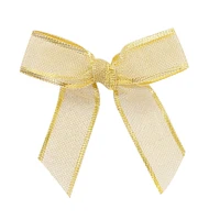 Reliant 2" Metallic Mesh Twist Tie Bows