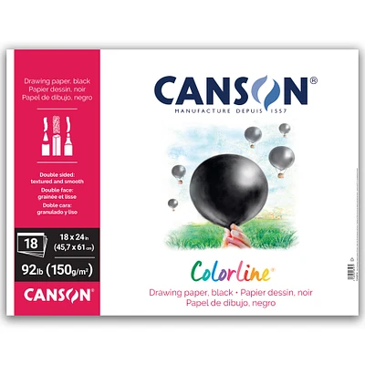 6 Pack: Canson® Colorline® Drawing Paper Pad