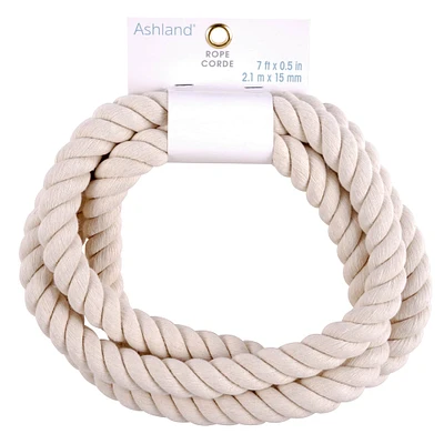 7ft. Ivory Rope by Ashland®