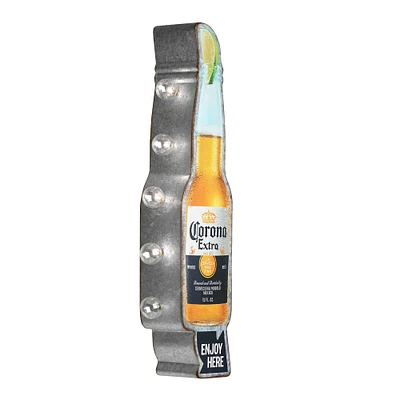 American Art Decor 25" Metal Corona Extra LED Marquee Sign