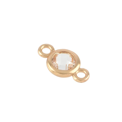 14mm Gold Circle Connectors, 3ct. by Bead Landing™