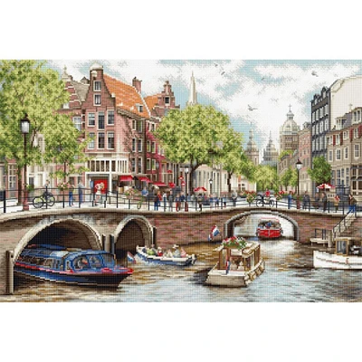 Luca-s Amsterdam Counted Cross Stitch Kit