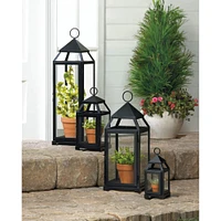 12" Contemporary Candle Lantern