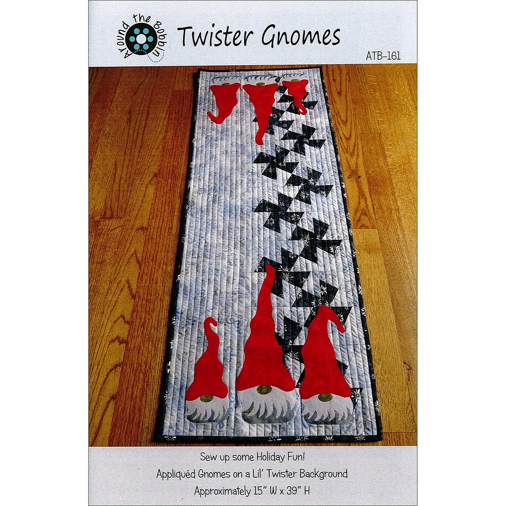 Around The Bobbin Twister Gnomes Pattern