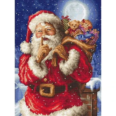 Letistitch Santa's Secret Counted Cross Stitch Kit