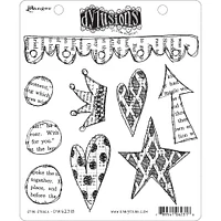 Dyan Reaveley's Dylusions Star Struck Cling Stamp Collections