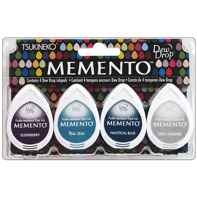 Memento™ Dew Drop™ Dolphin Play Dye Inkpad Set