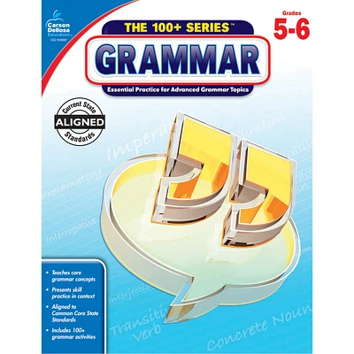 Carson Dellosa® The 100+ Series™ Grammar Paperback Workbook