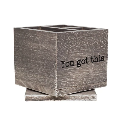 You Got This Rotating Desk Organizer