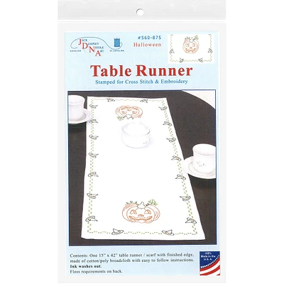 Jack Dempsey Halloween Table Runner/Scarf