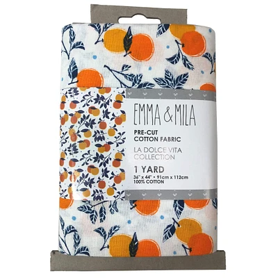 Emma & Mila® La Dolce Vita Collection Oranges Precut Cotton Fabric, 4ct.