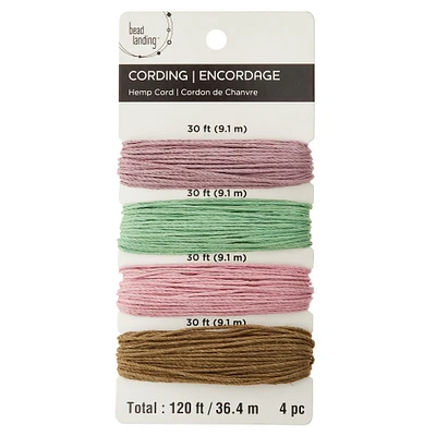 12 Pack: 20lb. Hemp Cord by Bead Landing™