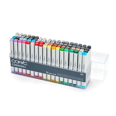 Copic® Classic 72-Color Marker Set B