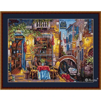 Merejka Our Special Place in Venice Counted Cross Stitch Kit