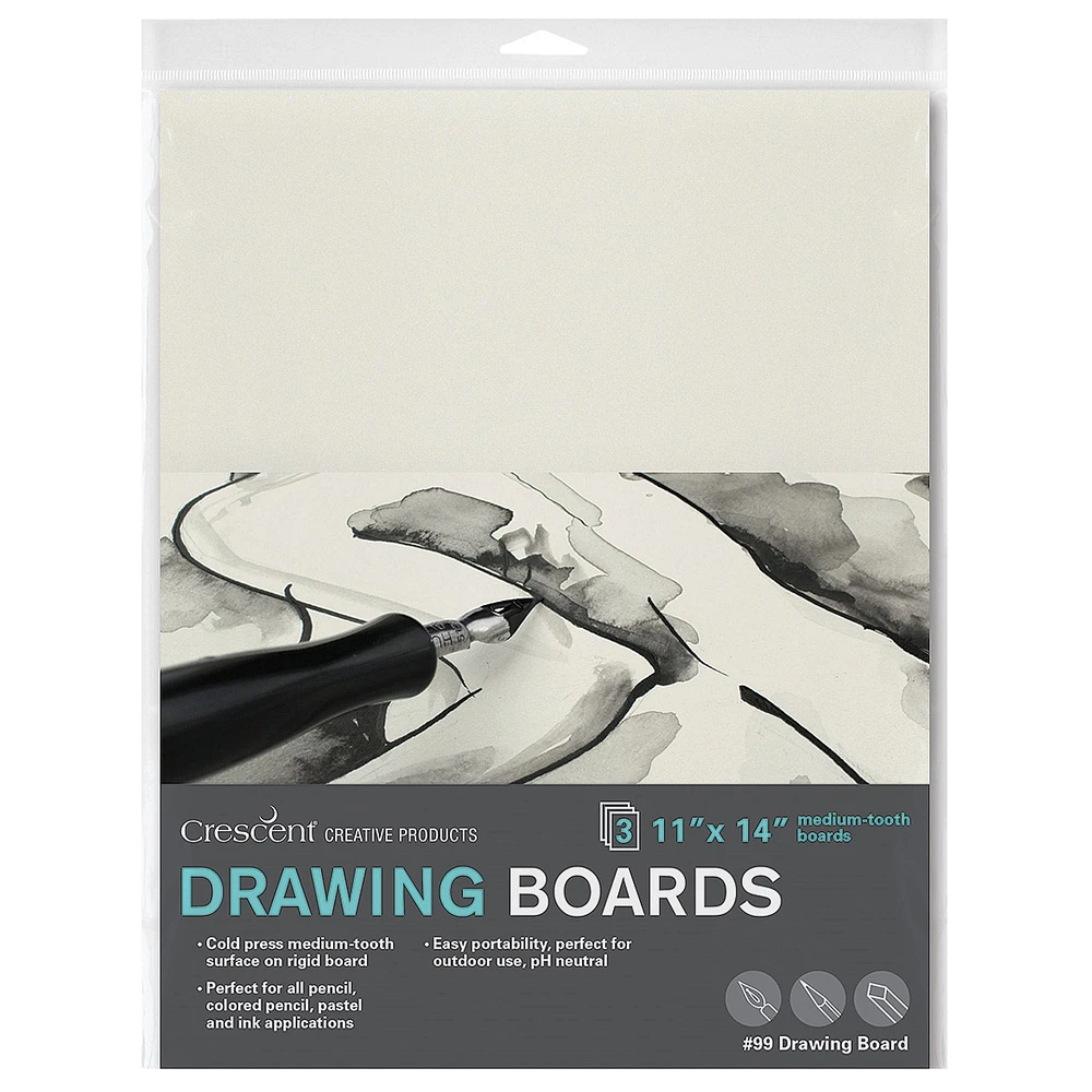 Crescent® 3 Pack Drawing Boards