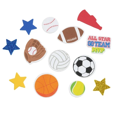 12 Pack: Sports Foam Stickers by Creatology™