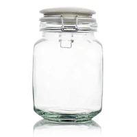 Gibson Home® 1.9qt. Glass Canister with Ceramic Lid