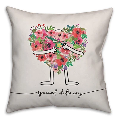 Special Delivery Throw Pillow