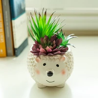 Flora Bunda® 6" Hedgehog Ceramic Planter