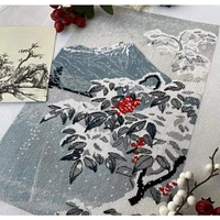 Oven Winter Landscape With Mountain Ash Cross Stitch Kit