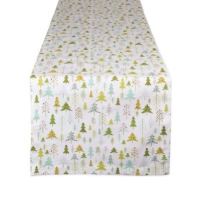 DII® 72" Holiday Woods Printed Table Runner