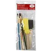12 Packs: 8 ct. (96 total) Craft & Stencil Brush Set by Craft Smart®