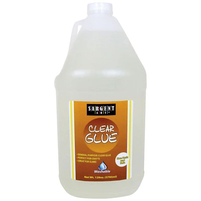 6 Pack: Sargent Art® Washable Clear Glue, Gallon