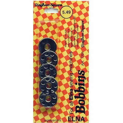 Gingham Square Elna Bobbins