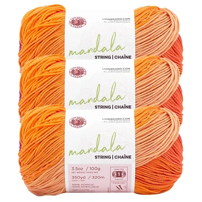 3 Pack Lion Brand® Mandala String Yarn