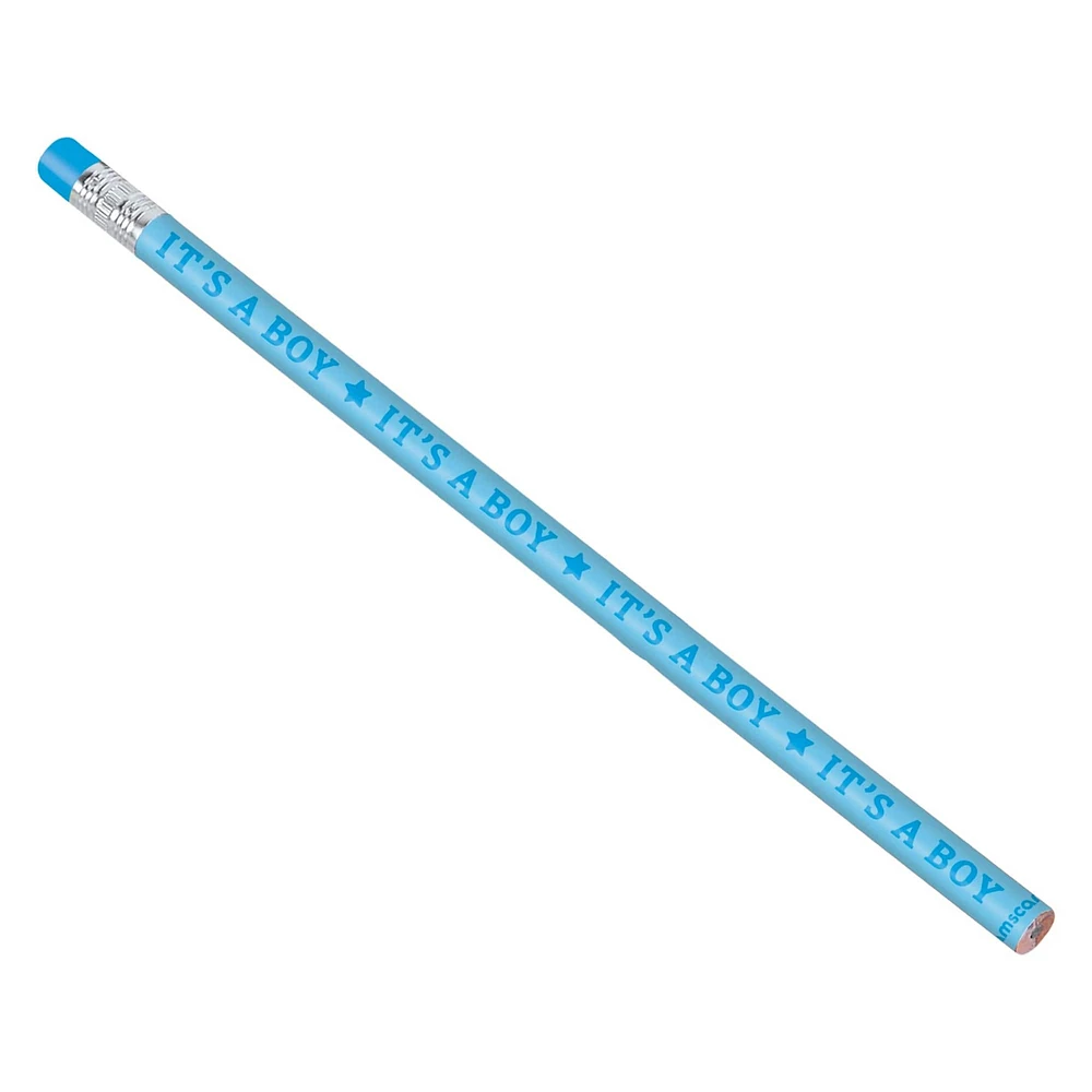 Blue It's A Boy Baby Shower Pencil Favors, 36ct.