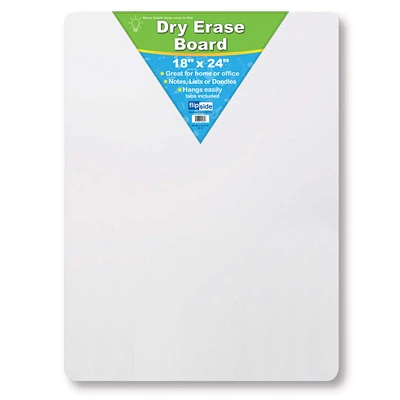 Flipside Dry Erase Board 18" x 24", Pack of 3