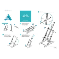 5 Pack: Art Alternatives Studio Tabletop Easel