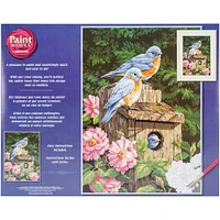 Dimensions® PaintWorks™ Garden Bluebirds Paint-by-Number Kit
