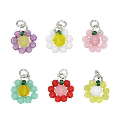 Seed Bead Flower Charms by Bead Landing™