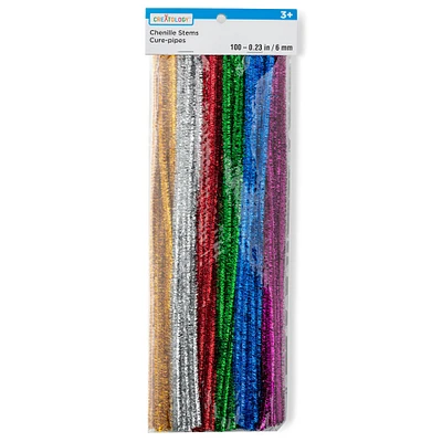Glitter Chenille Pipe Cleaners