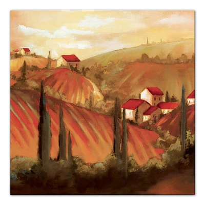 Tuscan Valley Canvas Wall Art