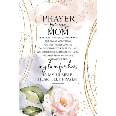 Prayer For My Mom Plaque