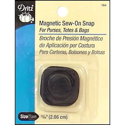 Dritz® 13/16" Square Sew On Magnetic Snap