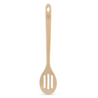 Martha Stewart 14'' Beech Wood Slotted Spoon