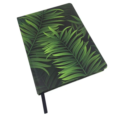 6 Pack: Art Alternatives Ferns Dark Green Fashion Lined Journal, 6" x 8"