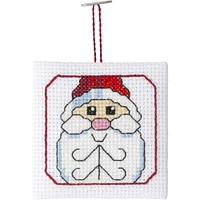 Bucilla® 2.5" Christmas Whimsy Ornaments Counted Cross Stitch Kit