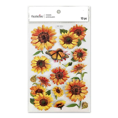 Dimensional Sunflower Stickers by Recollections™