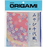Aitoh 5.875" Floral Origami Paper, 40 Sheets