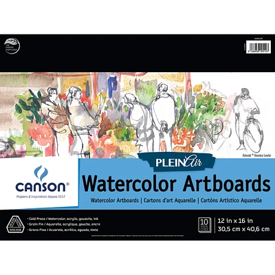 Canson® Plein Air Watercolor Artboard Pad