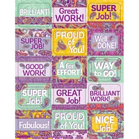 Eureka® Positively Paisley Success Stickers, 12 Packs of 120