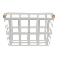 DII® White Metal Urban Modern Basket Set