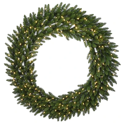 48" LED Grande Fir Wreath